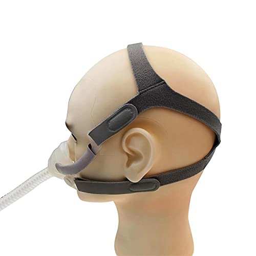 Airfit P10 Arnés, Correas Elásticas Antideslizantes para El Arnés, Correas De Nailon Cpap, Cubiertas De Correas para La Cabeza, Máscara Nasal Suave para Cpap para AirFit P10