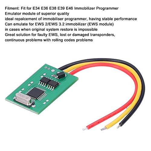 Akozon Programador Auto Immo Emulator Emulación del Sistema inmovilizador Apto para E34 E36 E38 E39 E46 EWS