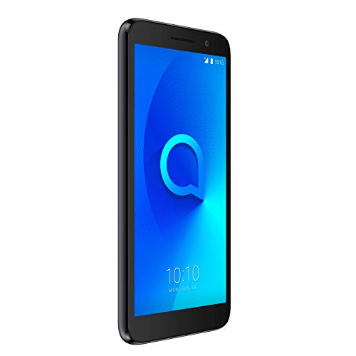 Alcatel 5033D 1 2019, Smartphone - Pantalla 5" - Cámara trasera 5MP y frontal (selfie) 2MP - Memoria 8GB ROM + 1 RAM - Negro [Versión ES/PT]