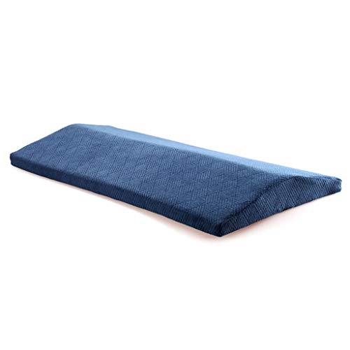 Almohada Almohada de Viaje Almohada lumbar ergonómica con espuma de memoria - Almohadilla de apoyo para la rodilla lumbar, corrigiendo la columna vertebral para el alivio del dolor ciático Almohada de