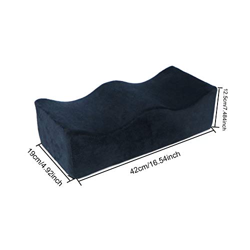 Almohada para Levantar glúteos Coche Portátil Post cirugía Recuperación Ali la Fatiga Embarazo Cómodo Removible Relajación Oficina Viaje Suave Asiento Cadera Cojín Elástico para el hogar(Gris)