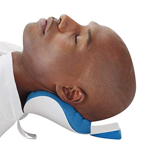 Almohada Viscoelastica, Almohada Ergonómica para el Cuello Hecha de Espuma de Memoria, solución para aliviar de Forma Natural y Segura los Dolores de Cuello y Hombros