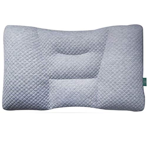 Almohada Viscoelastica Ortopédica contorno de la almohadilla por almohadas Volver lavable con cremallera cubierta suave contorno cervical for el dolor de cuello y Side Sleeper trasera de la ayuda orto