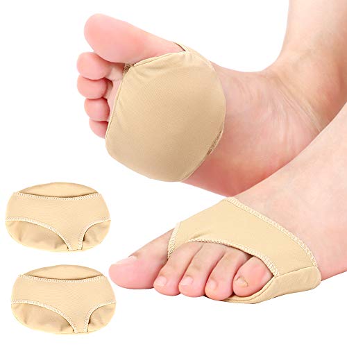 Almohadilla Metatarsal para Hombres y Mujeres, Almohadillas Metatarsianas, Almohadillas de Antepié, Plantillas Metatarsalgia, Bursitis, Neuromas, Verrugas Plantares, Alivio del Dolor, 1 Par