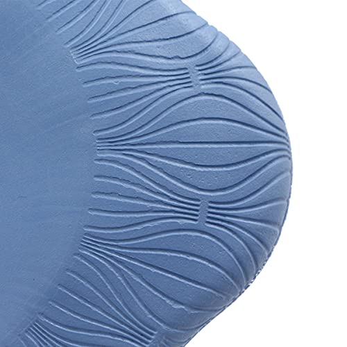 Almohadillas Cojín Rodilla Yoga Esterilla - 2 Pcs Knee Pad for Yoga, Yoga Matt for Pilates, Yoga Knee Pad, Yoga Knee Pillow, Non-Slip and Soft Para Rodillas, Manos, Muñecas y Codos - Light Blue.