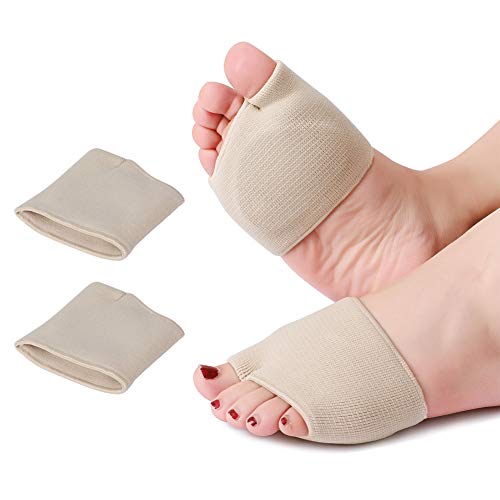 Almohadillas metatarsianas para mujeres y hombres, Almohadillas acolchadas de bola de pie, Plantillas de apoyo para el antepié para el neuroma de Morton, Callo, Metatarsalgie, L