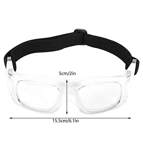 Alomejor Gafas Deportivas Botas de Baloncesto Gotas para Deportes al Aire Libre Ayuda de Entrenamiento Gafas tácticas Equipo de protección Personal para Hombres Mujeres(White)