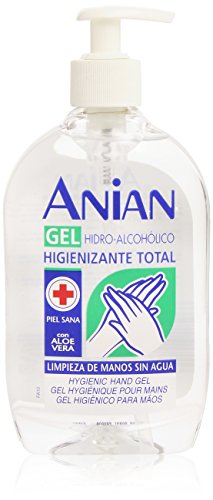 Anian - Hidro-Alcohólico Gel de Manos, 500 ml