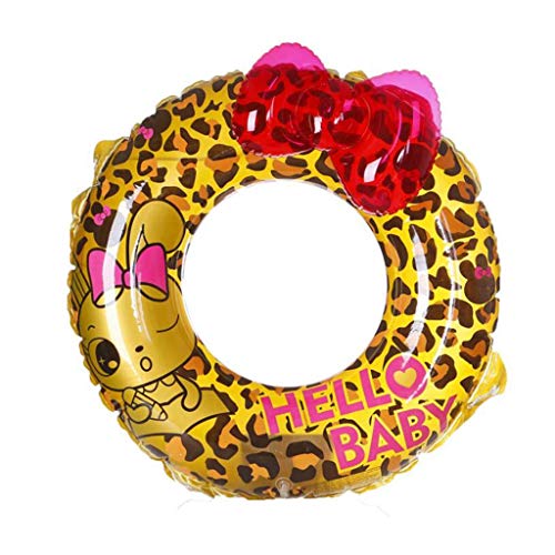 Anillo de la nadada leopardo inflable gigante Natación neumáticos de flotación piscina de juguete for adultos y niños piscina colchón de aire de flotación de neumáticos for la fiesta en la piscina de