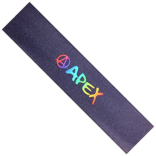 Apex Cinta de agarre para patinete de acrobacias, 115 x 510, Rainbow