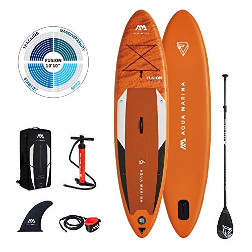 Aquamarina Fusion 10’10” Tabla Sup, Adultos Unisex, Multicolor, Uni