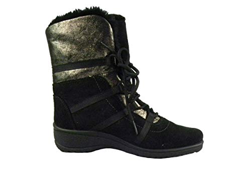 ara München-St-Gor-Tex botas de nieve Mujer, negro (Schwarz), 39 EU (6 UK)