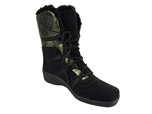 ara München-St-Gor-Tex botas de nieve Mujer, negro (Schwarz), 39 EU (6 UK)