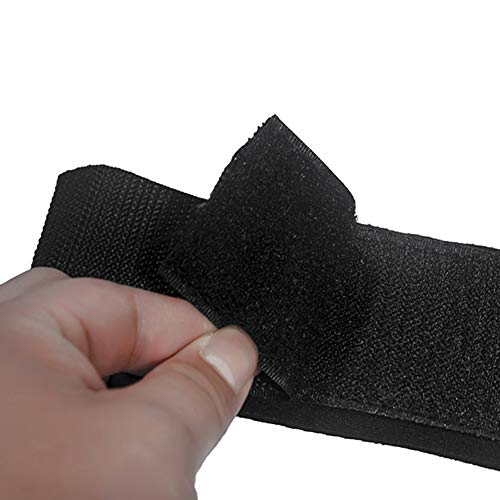 Arnés para la cabeza ajustable Arnés para cuello de buceo con cadena, arnés para el cuello, cinturón para entrenamiento de fuerza, levantamiento de pesas, entrenamiento de resistencia (negro)