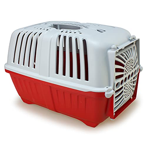 Arquivet Transportin Pratiko - para Mascotas pequeñas - Transporte de plástico para tu Mascota - Perros Adultos, Cachorros, Gatos y Otros - 48 x 31,5 x 33 cm