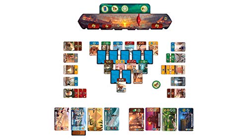 Asmodee-7 Wonders: Duel-Español-¡Conduce a tu civilización hacia la Victoria, Color (7DU-SP01)