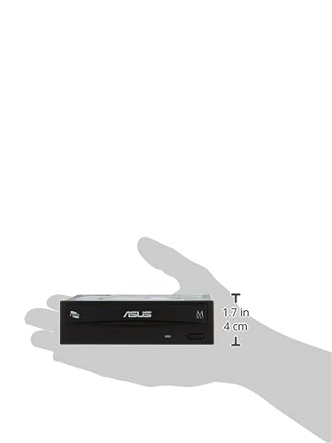 ASUS DRW-24D5MT - Grabadora de DVD 24X, compatibilidad con M-Disc, encriptación de Disco, Almacenamiento Web Ilimitado (12 Meses), Nero Backitup, E-Green, E-Media