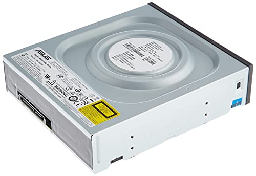 ASUS DRW-24D5MT - Grabadora de DVD 24X, compatibilidad con M-Disc, encriptación de Disco, Almacenamiento Web Ilimitado (12 Meses), Nero Backitup, E-Green, E-Media