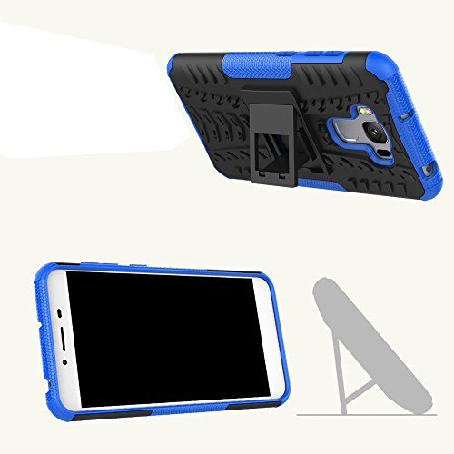 Asus Zenfone 3 Max ZC553KL (5.5") Funda, FoneExpert® Heavy Duty silicona híbrida con soporte Cáscara de Cubierta Protectora de Doble Capa Funda Caso para Asus Zenfone 3 Max ZC553KL (5.5")