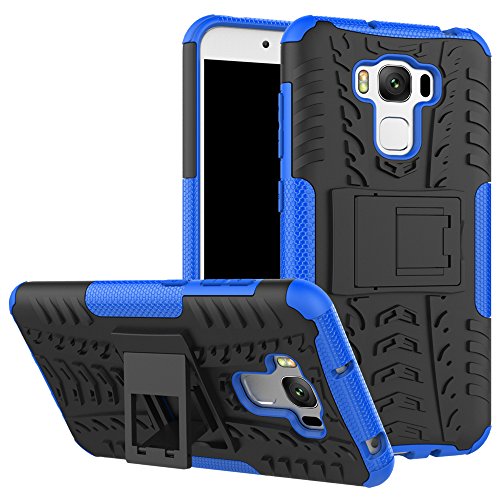 Asus Zenfone 3 Max ZC553KL (5.5") Funda, FoneExpert® Heavy Duty silicona híbrida con soporte Cáscara de Cubierta Protectora de Doble Capa Funda Caso para Asus Zenfone 3 Max ZC553KL (5.5")