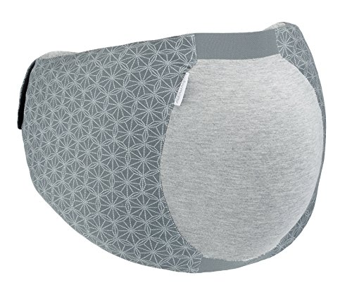 Babymoov Dream Belt - Cinturón ergonómico para el confort de sueño de la mujer embarazada, elástico, se adapta a todas las etapas del embarazo, L/XL, Gris