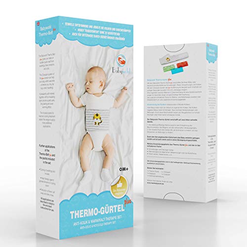 Babywohl Cinturón térmico Plus anticólicos y bolsa de agua caliente para bebés.