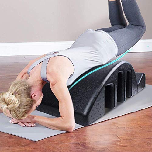 Back stretching massage support Cuña de espuma espinal Ortesis, Yoga Pilates cuña Spine Corrector Yoga cervical enderezadora, Volver Curva, espuma Body Balance cama de masaje, el dolor de espalda Comb