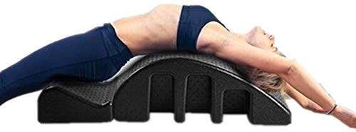 Back stretching massage support Pilates Yoga Spine espinal Ortesis, Pilates Reformer Pilates cama de masaje deformidad cervical Corrección Yoga espuma cifosis Corrección aparatos de ejercicios de Pila