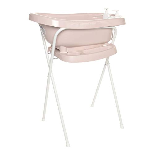 Bañera FAB Thermobath Mellow Rose + Soporte + Hamaca + Tubo Desagüe