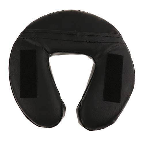 Baoblaze Espuma Boca Abajo Almohada Almohadas Almohada para Masaje Acupuntura Mesa Cama - Negro