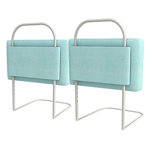 Barrera Cama Barrera de Seguridad Suave para Bebés, Barrera de Cama Anticaída con Cremallera Extraíble y Lavable, Tubo de Acero Ajustable de 40-60cm, Fácil de Instalar