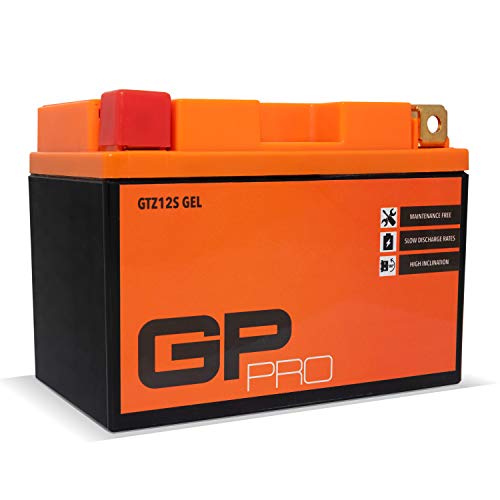 Batería 12V 11Ah Gel GP-Pro (TYP - GTZ12S / similar YTZ12S) (sellado / sin mantenimiento)