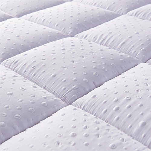 Bedecor® Colchoncillos，Colchón Topper de Microfibra,Antialérgico,Suave-(180x190/200 cm)