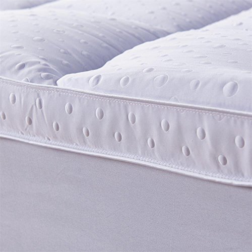 Bedecor® Colchoncillos，Colchón Topper de Microfibra,Antialérgico,Suave-(180x190/200 cm)