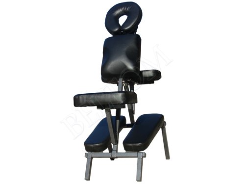 BELTOM Banco Silla Masaje Tatuajes Portátil Estética Plegable Ergonomica Fisioterapia - Negro