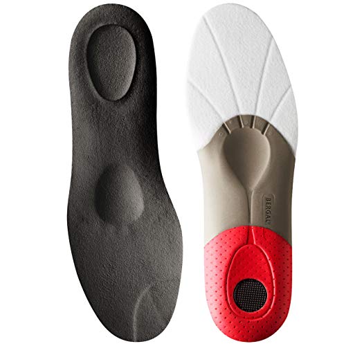 Bergal Bergal X-treme Einlegesohle Plantillas/Cómodas, Multicolor (Anatomisch Geformtes Fußbett Sorgt Für Ein Perfektes Tragegefühl Und Ist Ideal Sportschuhe, Wanderschuhe Freizeitschuhe), 43 EU