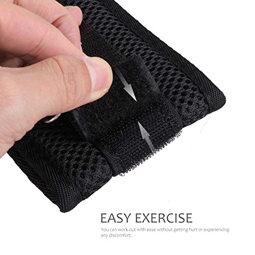 BESPORTBLE 2Pcs Correas de Tobillo para Máquinas de Cable Fitness Tobilleras Banda de Resistencia Correa Adhesiva Ajustable para Contragolpes Entrenamientos de Glúteos Extensiones de Piernas