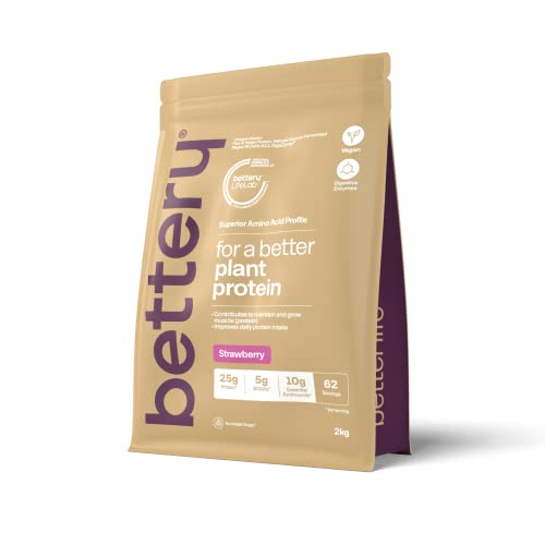 Bettery For a Better Plant Protein - Proteína vegana en polvo para la regeneración y recuperación muscular con aminoácidos