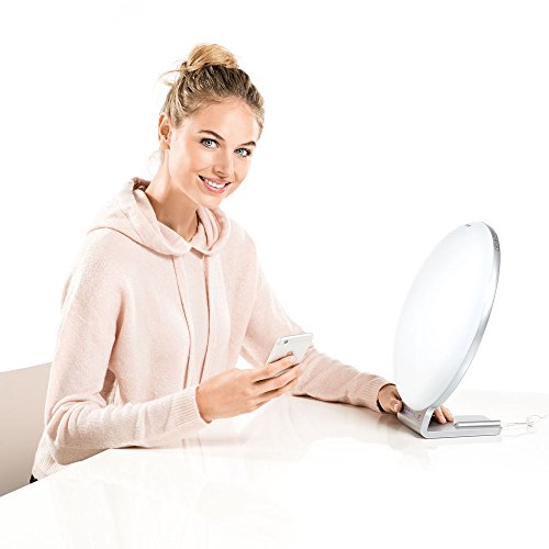 Beurer TL 100 Lámpara de luz diurna 2 en 1, cambio colores, compatible con App Light Up