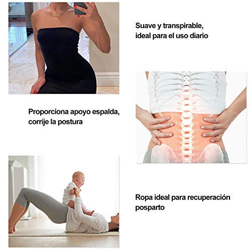 Bingrong Fitness Faja Cintura Entrenador con Cremallera Faja Corset Fajas Reductoras Adelgazantes Mujer Fajas Deporte Mallas Neopreno Waist Trainer Faja Lumbar (Beige, Small)