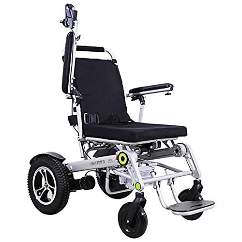 BJH Silla de Ruedas eléctrica - App Control Inteligente Silla de Ruedas móvil Silla de Ruedas Inteligente Plegable Completamente automática - Pesa Solo 65 Libras Puede soportar 330 Libras