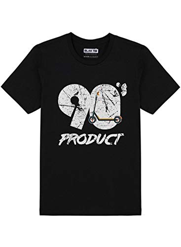 BLAK TEE Hombre 90s Product Retro Scooter Camiseta S