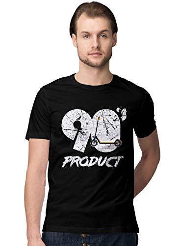 BLAK TEE Hombre 90s Product Retro Scooter Camiseta S