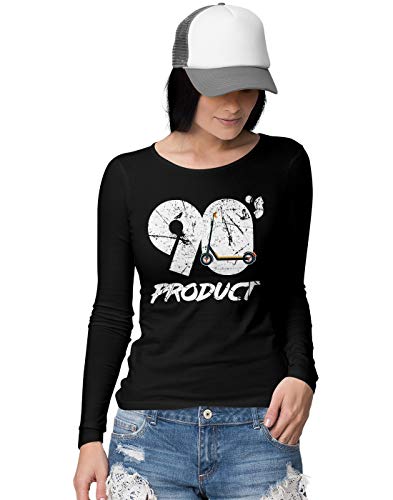 BLAK TEE Mejur 90s Product Retro Scooter Camisa De Manga Larga S