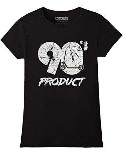 BLAK TEE Mujer 90s Product Retro Scooter Camiseta S