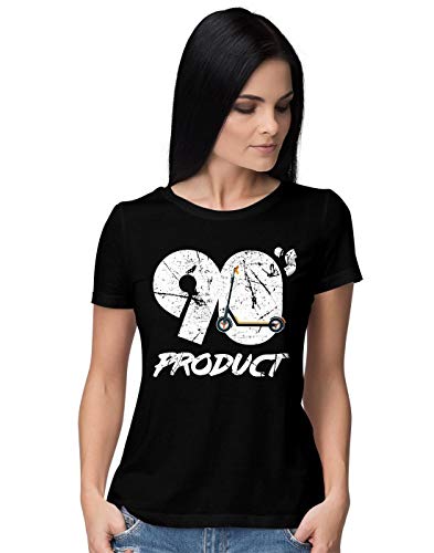 BLAK TEE Mujer 90s Product Retro Scooter Camiseta S