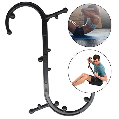 Body Back Buddy Masajeador de espalda con punto de gatillo para aliviar el dolor muscular de cuerpo completo, herramienta de masaje de mano para hombros, espalda baja, cuello