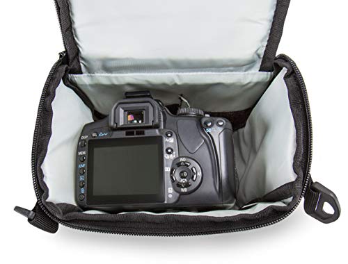 Bodyguard Bolso Colt Foto Bolso Espejo Reflex Colt Easy gris, APTO PARA Nikon D800 D3500 D5300 D5600 D7500 Canon EOS 2000D 4000D 750D 200D 77D 80D