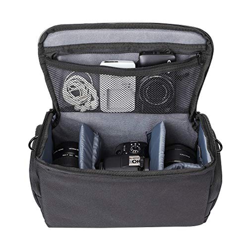 Bodyguard Easy SLR XL ? Bolsa para cámaras réflex Grande para Body y 3 Objetivos, Negro para, por Ejemplo Canon EOS 70d 77d 80d 200d 1300d 2000d 4000 d700d 750d 760d 77d 800d