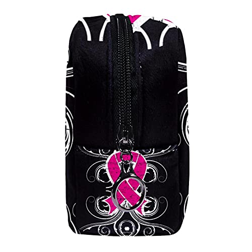 Bolsa de cosméticos Bolsa de Maquillaje Bolsa de cosméticos de Viaje, Bolso de Mano, Bolso de baño,Conciencia del cáncer de Colon